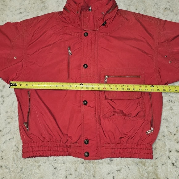 Vintage BOGNER Y2K Ski Jacket, Hidable hood, Tons of Pockets, MADE IN THE USA 40 - Picture 15 of 16